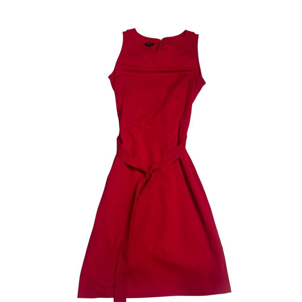 Talbots Tie Waist Sheath Dress SZ 10